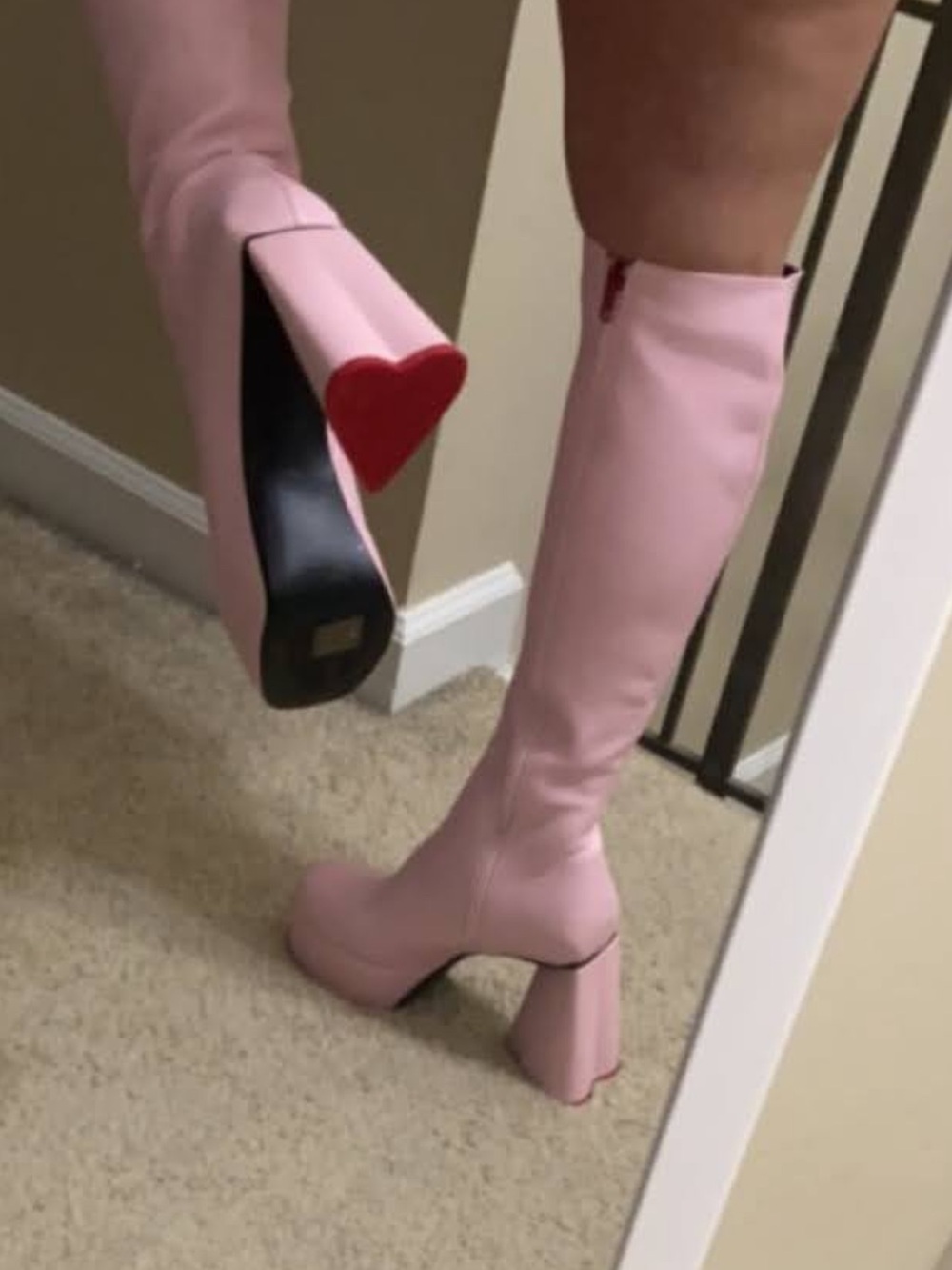 Lamoda sweet talker platform knee boots